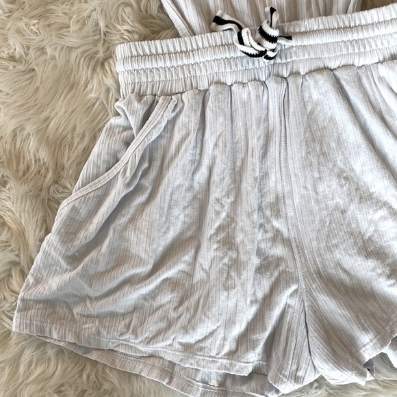 Free People FP Movement Blissed Out Romper in White - Picture 9 of 12